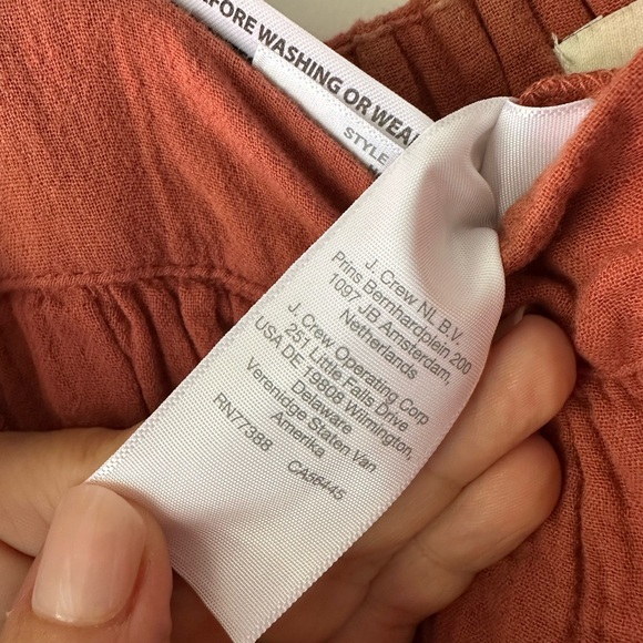 Madewell Rust Jumpsuit - Picture 6 of 7